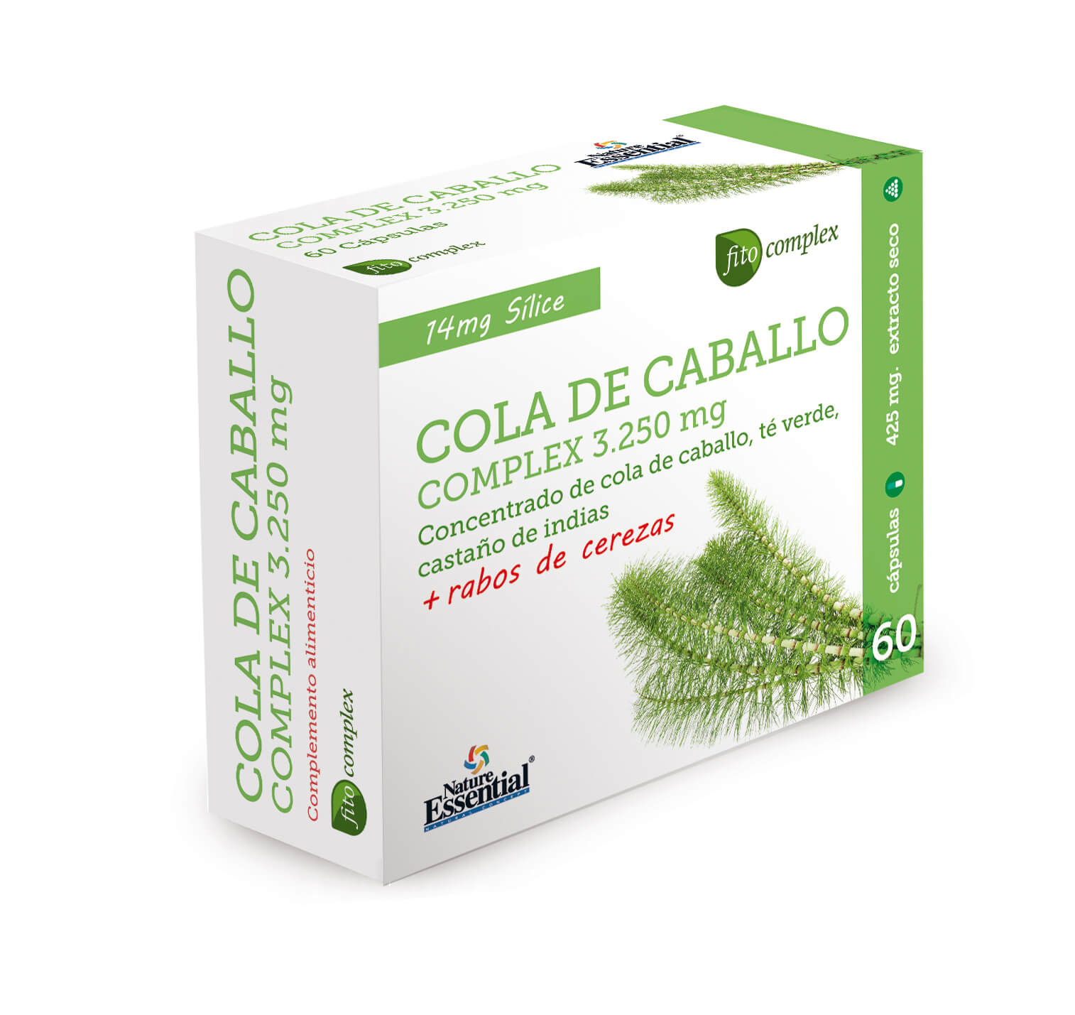 Cola de Caballo Complex 3250mg 60 cap - Nature Essential